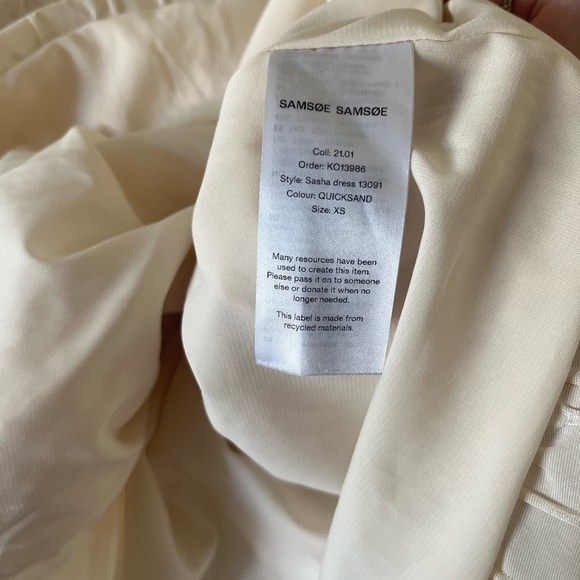 SAMSØE SAMSØE Bubble Sleeve Dress Size XS - Picture 5 of 7